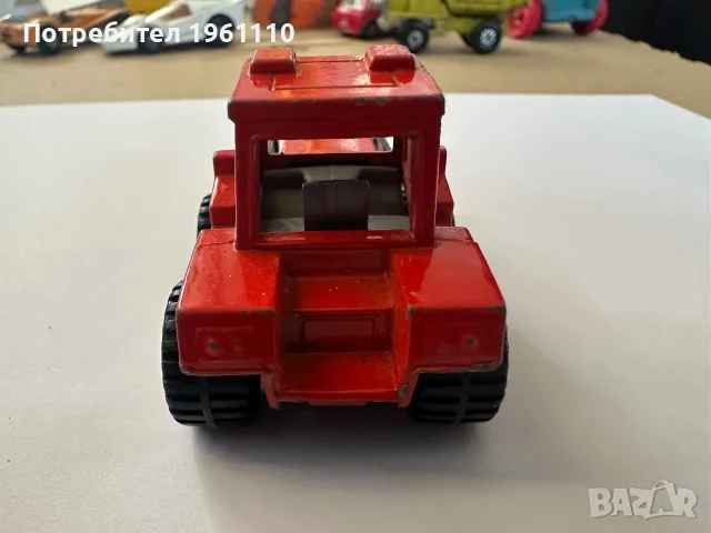 Трактор Matchbox SuperFast от 1976 г., червен., снимка 4 - Колекции - 55424844
