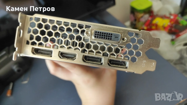 СЧУПЕНА gtx 1060 6gb, снимка 2 - Видеокарти - 54987179