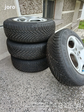 Gumi + djanti CONTINENTAL M+S, снимка 3 - Гуми и джанти - 54087182