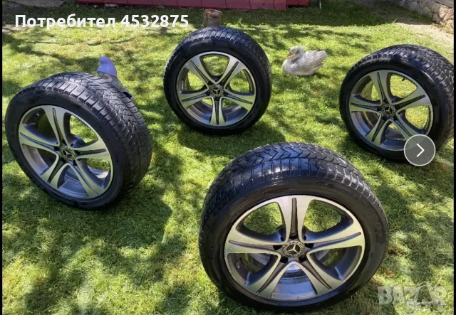 Оригинални Джанти Mercedes + Гуми
Pirelli + Датчици