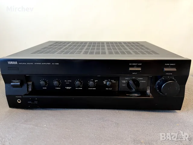 YAMAHA natural saund stereo amplifer AX-592, снимка 2 - Ресийвъри, усилватели, смесителни пултове - 55648965
