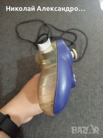 Purple/Clear джойстик за Nintendo GameCube, снимка 3 - Аксесоари - 55086968