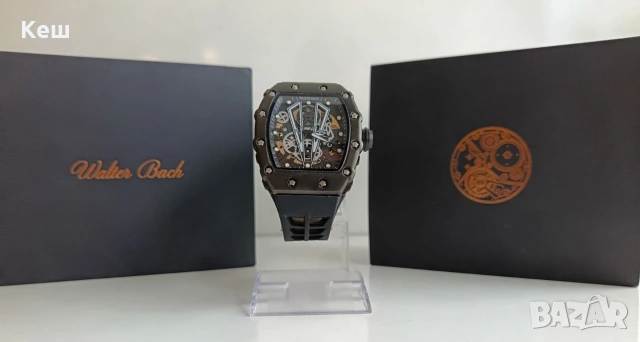 Автоматичен часовник Walter Bach (нов), снимка 3 - Мъжки - 55222715