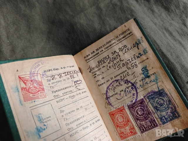 Продавам Членска книжка БЛРС, билет за лов, снимка 8 - Други ценни предмети - 46112991
