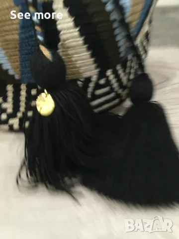 Wayuu Bag — Lombia + Co. (New) чанта, снимка 5 - Чанти - 54450297