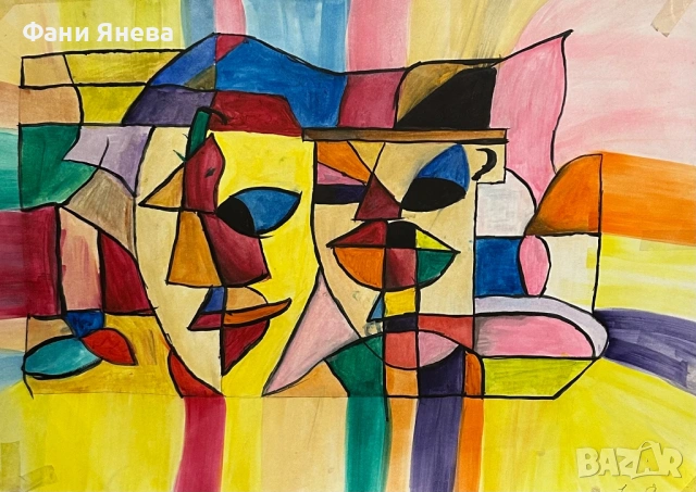 Размер на рисунката 70 х 80