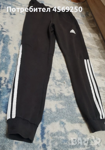 Оригинален Мъжки Долен Анцуг Adidas, Черен, РазмерМ, ТОП СТИЛ, снимка 6 - Панталони - 54392925
