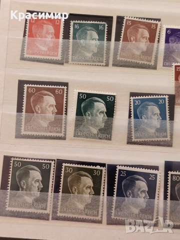 DEUTSCHES REICH , снимка 7 - Филателия - 54979341