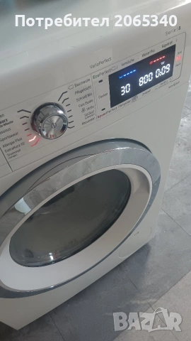 ПЕРАЛНЯ BOSCH SERIE 8/A+++/9КГ., снимка 6 - Перални - 55126034