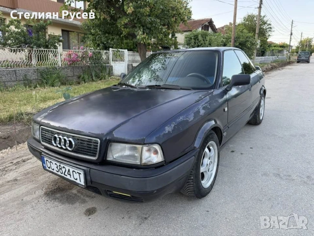 audi 80 b4 1.6 70к.с. КЛИМАТИК / ГАЗ - бензин - цена 1000 евро   - колата e с подновена регистрация 