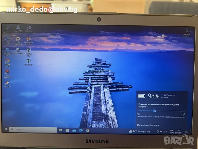 лаптоп samsung NP 530u3b, снимка 7 - Лаптопи за дома - 55407371