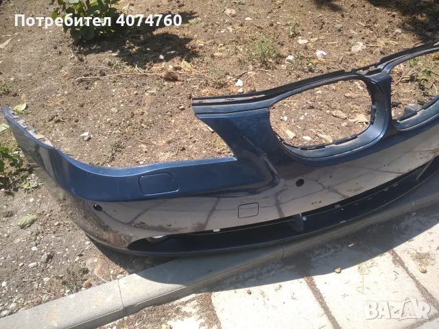 Предна броня БМВ ,5е60, снимка 4 - Части - 55343095