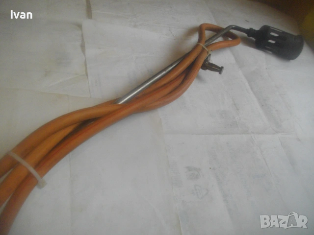126 см Голяма газова ГОРЕЛКА ЗА ПОКРИВИ ХИДРОИЗОЛАЦИИ Немска оригинална старо качество EXACT HAMBURG, снимка 7 - Други инструменти - 54032988