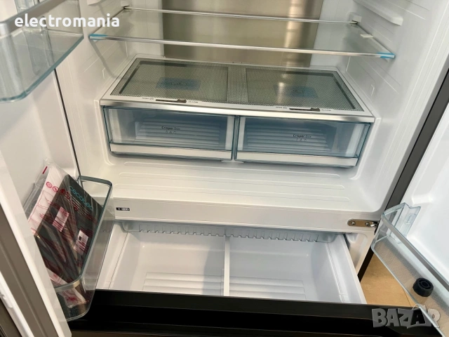 НЕУПОТРЕБЯВАН!!! хладилник с фризер side by side Cecotec Bolero CoolMarket 510 dark, снимка 5 - Хладилници - 54354160