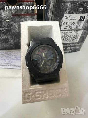 Часовник Casio G-Shock GA-2100-1AER, снимка 3 - Мъжки - 54687039