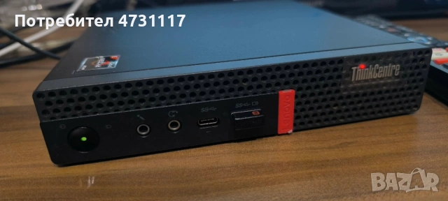 Мощен Lenovo ThinkCentre МИНИ M75q G1 Tiny, Ryzen 3 3200GE, 16GB, 256GB NVMe
