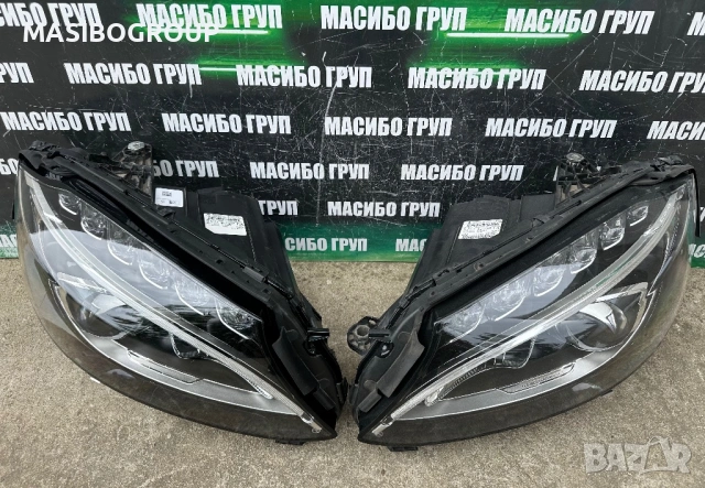 Фарове LED HIGH PERFORMANCE фар за Мерцедес Ц205 Mercedes C-класа W205, снимка 2 - Части - 49093824