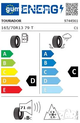 Нови всесезонни гуми 165/70R13 TOURADOR X ALL CLIMATE TF2 79T, снимка 4 - Гуми и джанти - 55538055