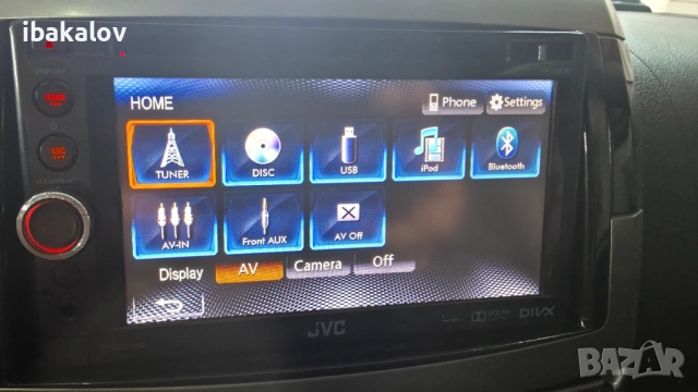 Jvc радио, DVD, sd, Bluetooth 2dun 