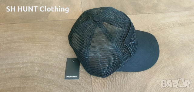 DSQUARED2 HAT One Size мрежена шапка с козирка, снимка 4 - Шапки - 54402285