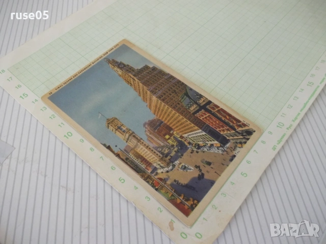 Картичка"Times square and paramount building, new york city", снимка 3 - Филателия - 54801755