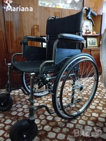 Инвалидна рингова количкаMobilux MSW-4100 Titan, снимка 2 - Инвалидни колички - 54457349