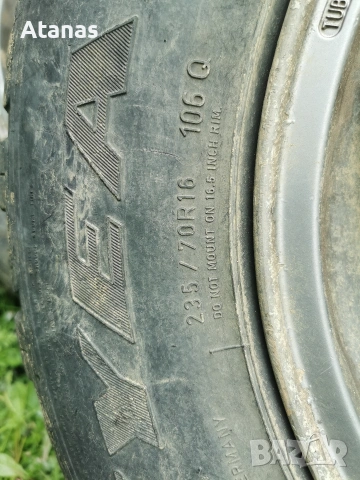 16 Джанти с гуми 5х165,1 Land Rover Defender, Discovery 1, Range Rover Classic , снимка 4 - Гуми и джанти - 54411785