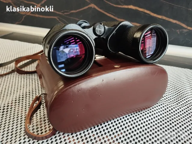 ТОП Бинокъл Carl Zeiss Jena-JENOPTEM-MULTI-COATED -10 х 50W-ГДР--като НОВ, снимка 11 - Екипировка - 55570064