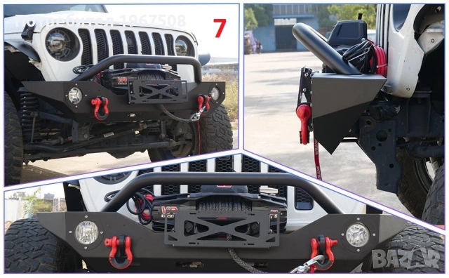 Предна и задна броня за Jeep WRANGLER JL 18-, снимка 7 - Части - 54744509