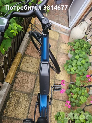 Е-bike Granville със среден двигател bosch.Ремъчно задвижване,цена като нов 2700€, снимка 10 - Велосипеди - 54400489