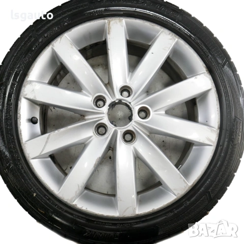 Алуминиеви джанти 5x112 с гуми R17 Volkswagen Golf VI ID: 162606 OEM 5K0601025F, снимка 3 - Гуми и джанти - 55229420