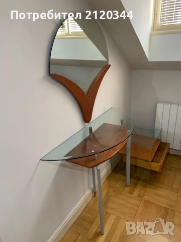 ТОАЛЕТНА МАСИЧКА,ОГЛЕДАЛО,ШКАФЧЕ, снимка 2 - Тоалетки - 54830448