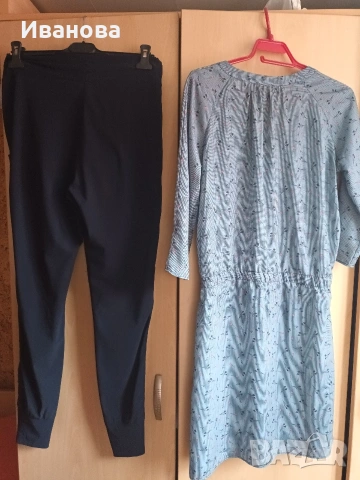 Дълга риза и панталон с бродерия, снимка 2 - Ризи - 54149638