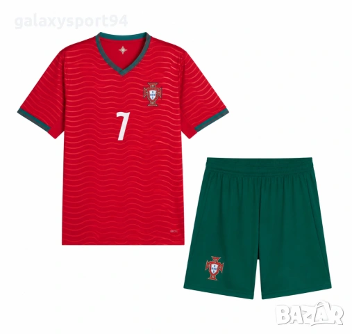 PORTUGALIA CR7 Детски екип Световно 2026 Ново Тениска с Шорти + Чорапи, снимка 3 - Футбол - 54423601