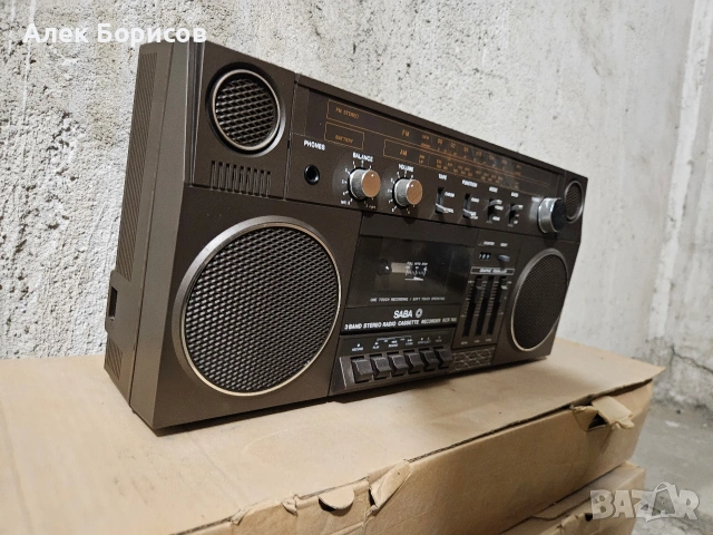 Радиокасетофон Saba RCR 745, снимка 5 - Радиокасетофони, транзистори - 54084878