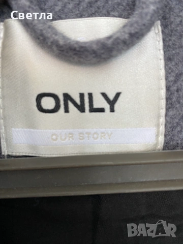 Палта дамски, р-ри S/XS, 2 вида - сиво без забележки - € 37 и светло бежово, ново - € 18, снимка 9 - Палта, манта - 54159374