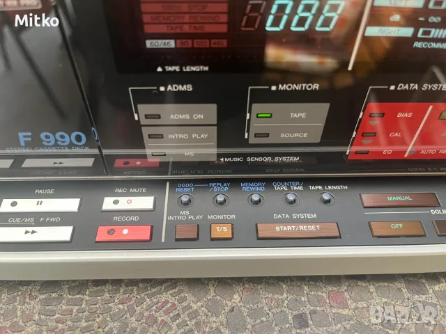 Дек AIWA AD F 990 ADF990 като нов обслужен  , снимка 9 - Декове - 55319555