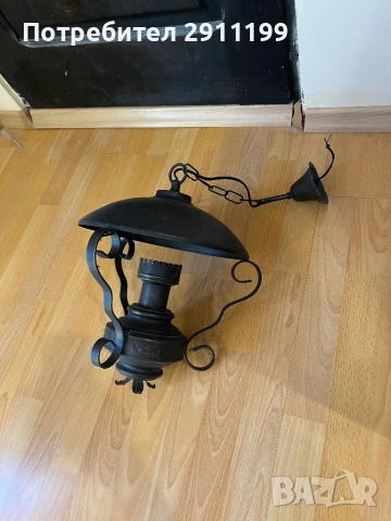 Метална лампа, снимка 10 - Антикварни и старинни предмети - 54244623