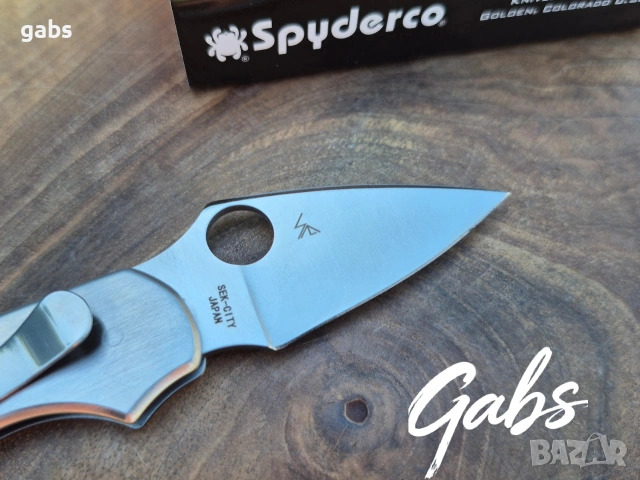 Сгъваем нож Spyderco Dragonfly C28P, снимка 7 - Ножове - 54324552