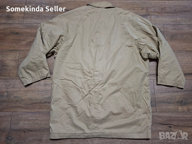 Burberry Мъжко Памучно Палто Размер L Водоотблъскващо, снимка 5 - Якета - 54683622