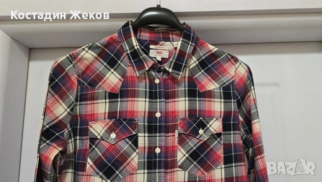 .Нова. Дамска оригинална ризка. Levi's. TAILORED FIT. , снимка 3 - Ризи - 54477370