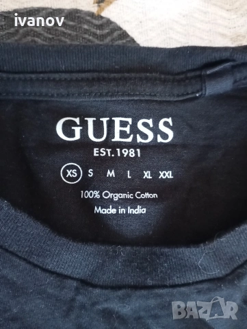 Guess тениска XS размер , снимка 3 - Тениски - 55077127