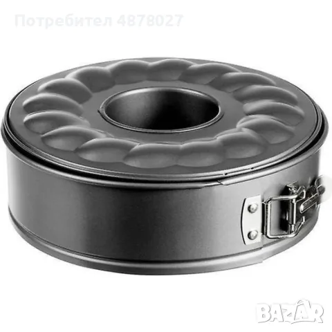 Форма за кекс 2 в 1 с падащо дъно, 25см, снимка 5 - Форми - 55546172
