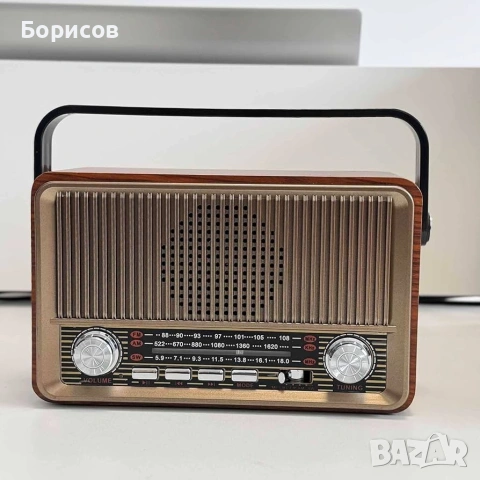 Преносимото ретро радио MD-510BT , снимка 8 - Радиокасетофони, транзистори - 55163958