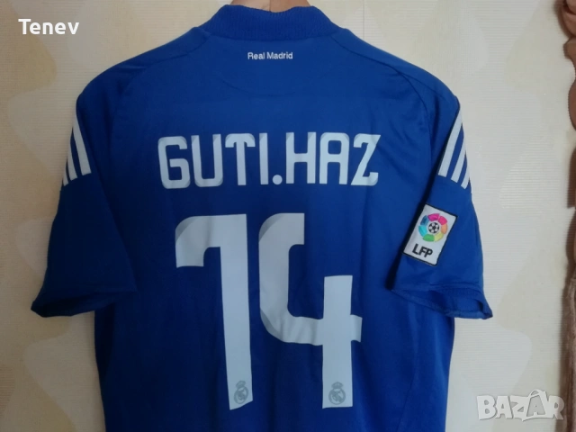 Real Madrid Guti Haz Adidas оригинална тениска фланелка екип Реал Мадрид Гути , снимка 4 - Тениски - 49590527