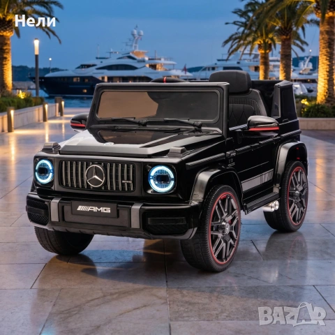 Акумулаторен джип Mercedes G 63 AMG 4X4 Premium 12V/9Ah,120W