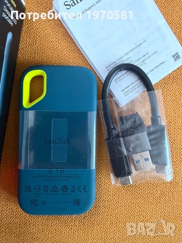 SanDisk Extreme Portable SSD 8TB, снимка 6 - Твърди дискове - 55067929