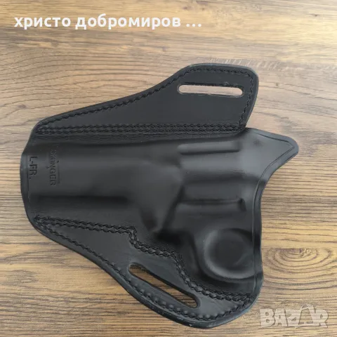 Продавам кобур за револвер от естествена кожа , снимка 3 - Оборудване и аксесоари за оръжия - 55305009