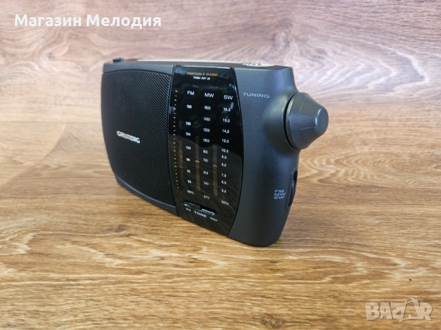 Радио Радио Grundig Prima Boy 80 Black – Ретро радио с немско качество и отличен звук., снимка 9 - Радиокасетофони, транзистори - 54147435
