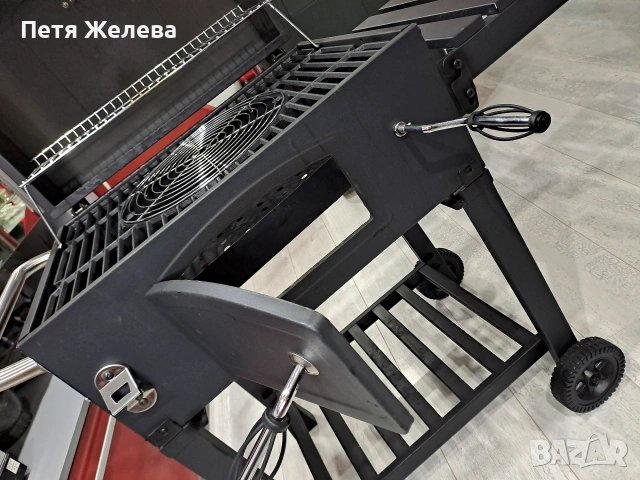 Барбекю на въглища с колела-GERMANY /11245 C, снимка 9 - Барбекюта - 54637893